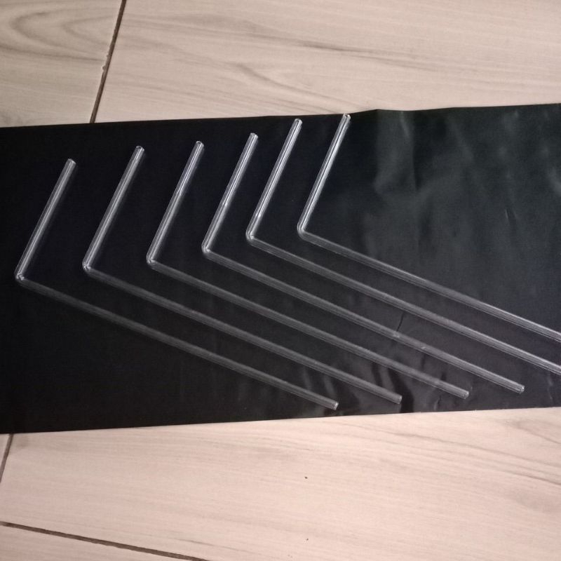 pipa L, kit biologi, kit pernapasan, kaca, pipa L