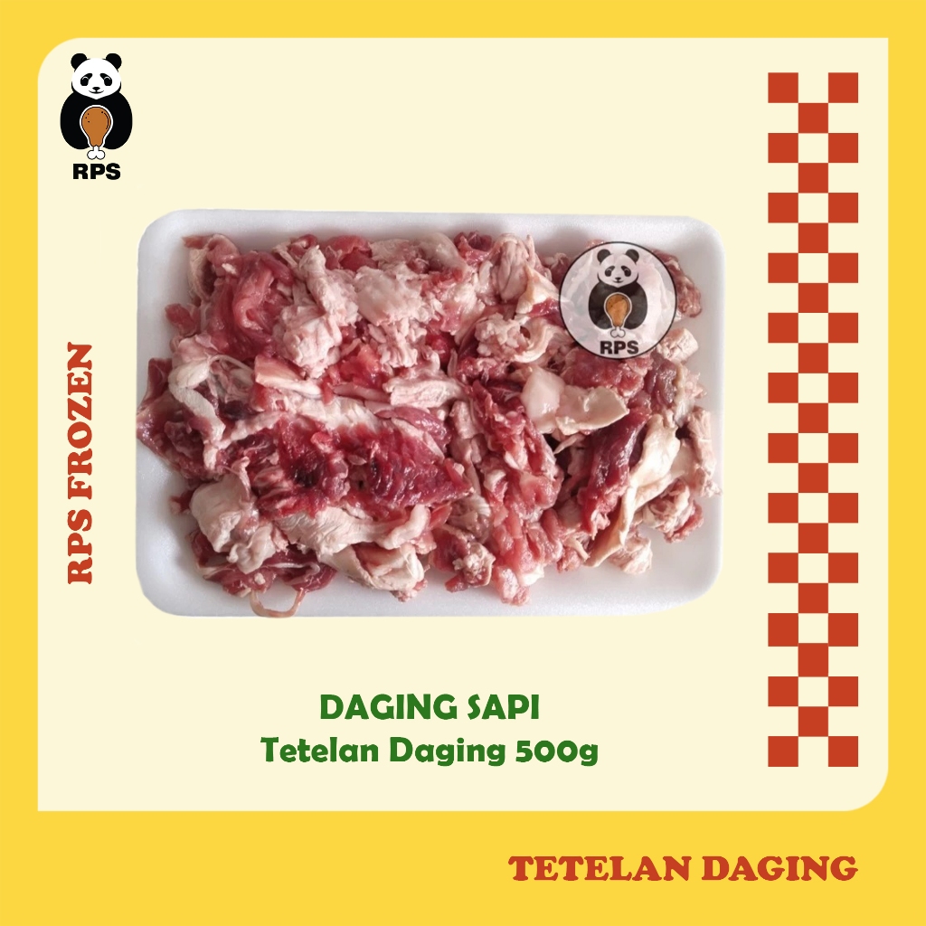 

Tetelan daging 500gram, tetelan sapi, tetelan daging