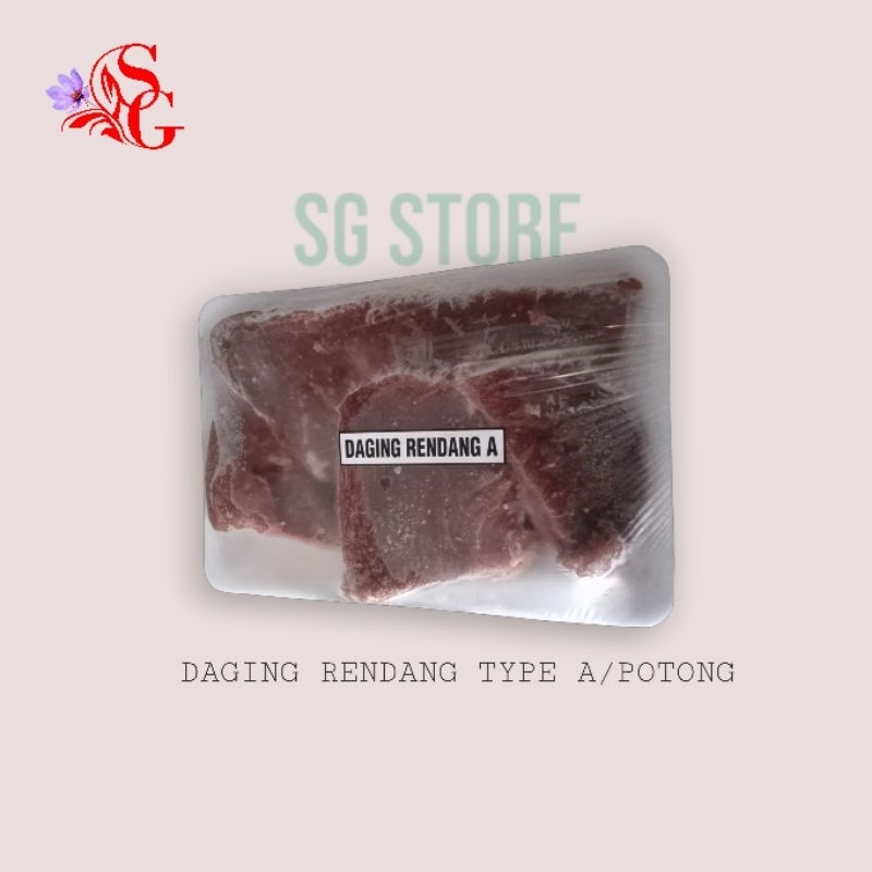 

Daging Rendang Potong Beku 1kg, SGFood