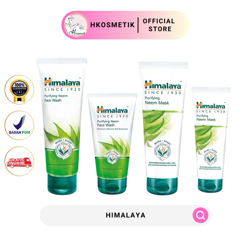Himalaya Purifying Neem Face Wash - Himalaya Purifying Neem Mask