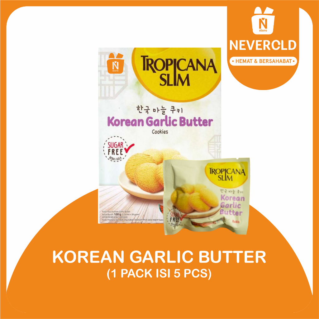 

TROPICANA SLIM - KOREAN GARLIC BUTTER COOKIES