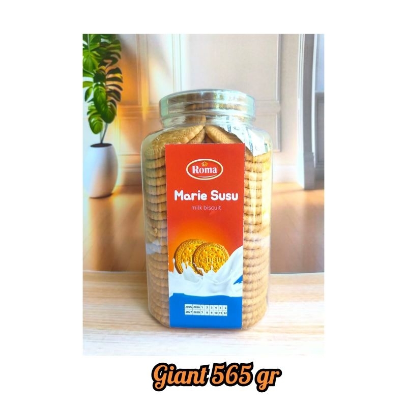 

Roma Susu Milki Biskuit Giant 565 gr / roma marie susu toplesan