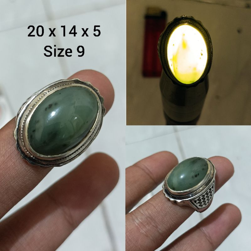 Giok aceh nephrite jade