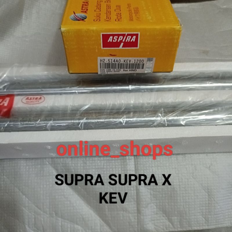 As sok depan pipa garpu depan as shock supra supra x KEV ASPIRA