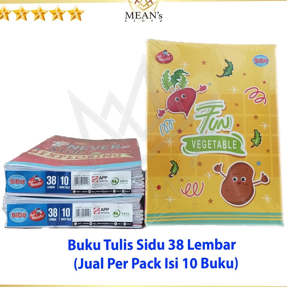 

a7Terbaru Buku Tulis Sidu 38 Lembar Sidu 38 Buku Tulis 38 Lembar I47