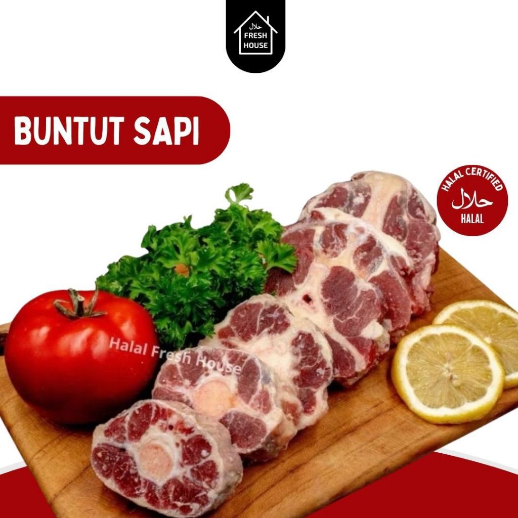 

BUNTUT SAPI LOKAL FRESH 500GR
