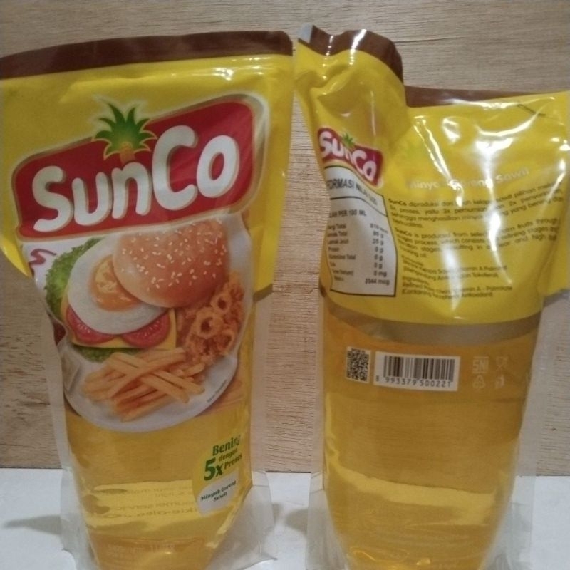 

Minyak goreng Sunco 1lt