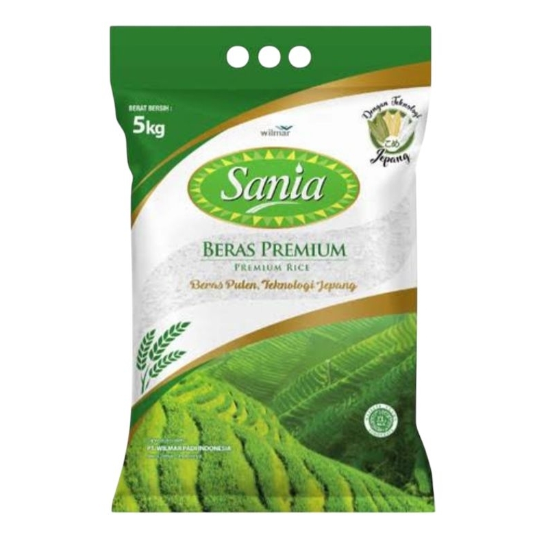 

Beras Premium Sania 5 Kg