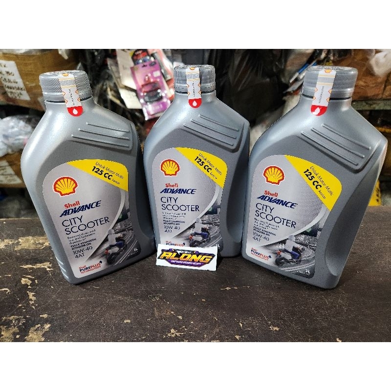 oli shell advance matic city scooter 1liter