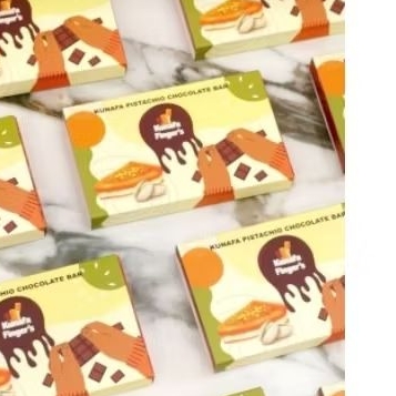 

READY 13 jan 2025 kunafa fingers crisp pistachio dubai chocolate