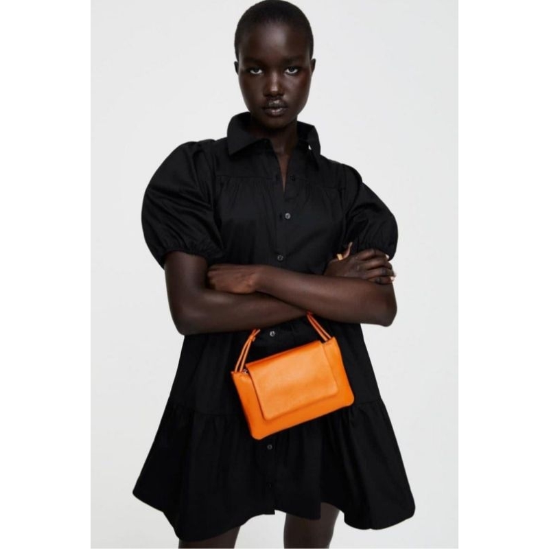 ZARA Dress Poplin preloved excellent