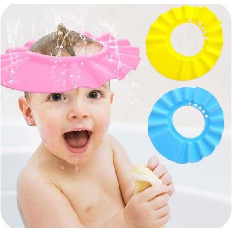 Topi Keramas Anak Bayi / Topi Mandi Anak