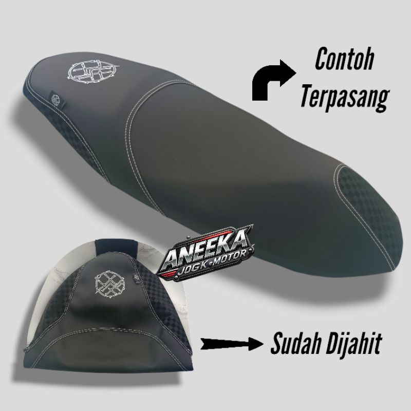 Kulit jok motor VENOM Sarung jok motor beat / vario 125 / mio / scoopy / vario 150 / nmax / vario / 