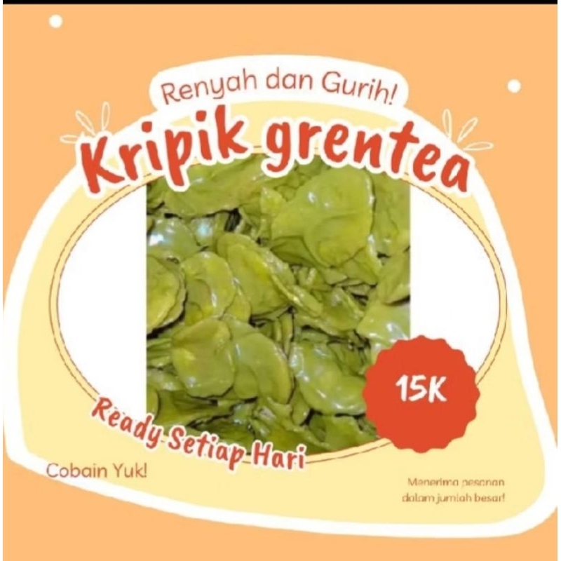 

kripik Pisang greentea 130gram