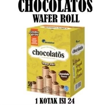 

Chocolatos Wafer roll ( isi 24) halal