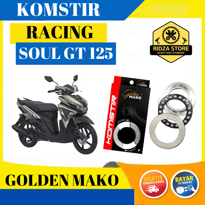KOMSTIR GOLDEN MAKO YAMAHA SOUL GT 125 ORIGINAL