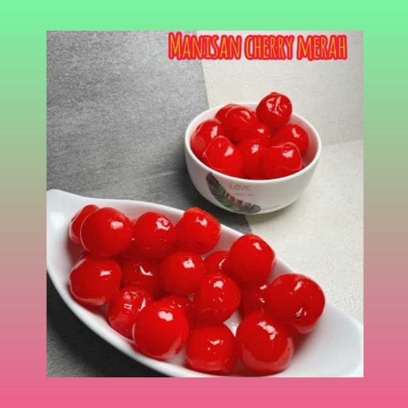 

Manisan buah cerry segar 250 gram | Manisan Cherry | Manisan Buah cerry fresh | Buah cerry tanpa gagang | Cemilan Manisan segar