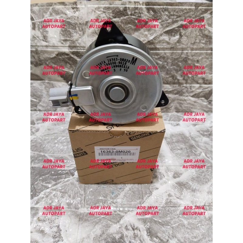 Dinamo Fan Radiator New Vios Yaris Bakpao 2006-2013 1pcs Original Garansi 2 Bulan