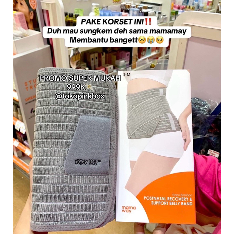 Ready Mamaway Nano Bamboo Korset