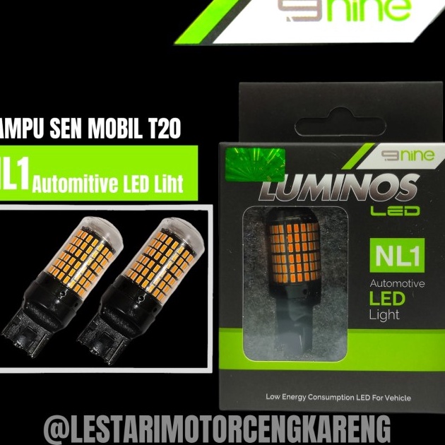 LUMINOS LED LAMPU SEN SEIN MOBIL SUPER BRIGHT CANBUS FREE T2 114 LED