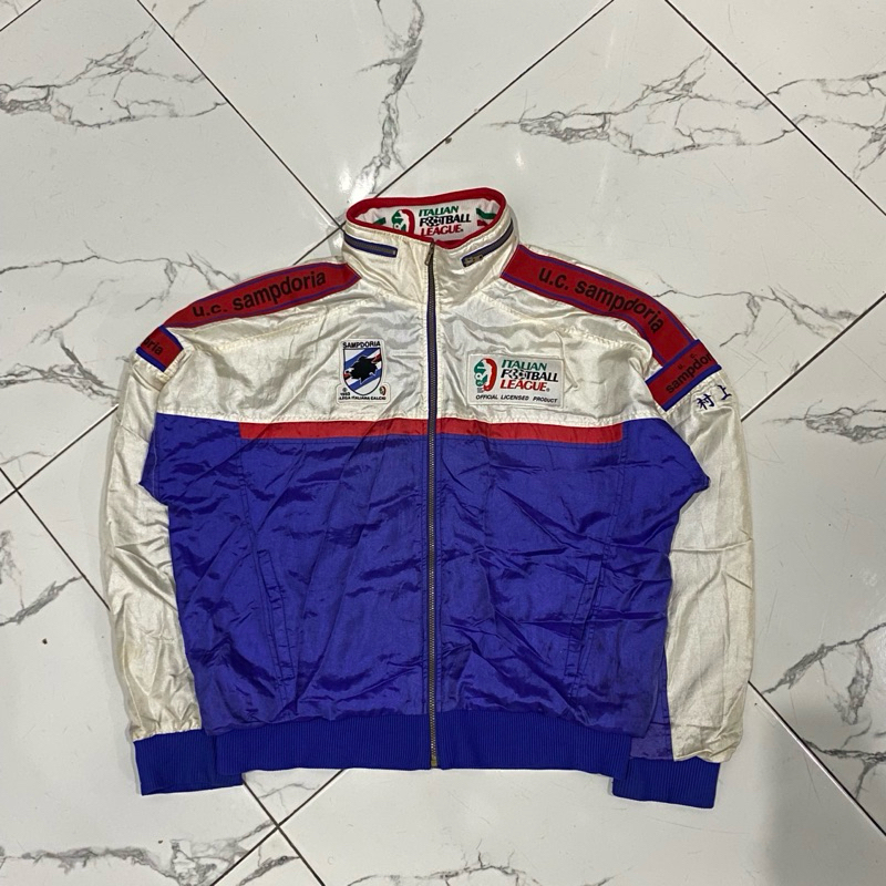 jacket vintage sampdoria fc 1993 by kappa phenix
