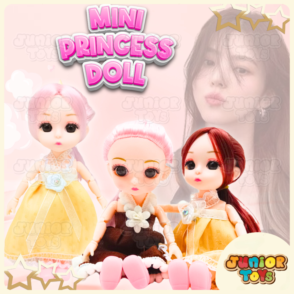 Mainan Perempuan Boneka Yuna Korea Cute Doll Mini Toys