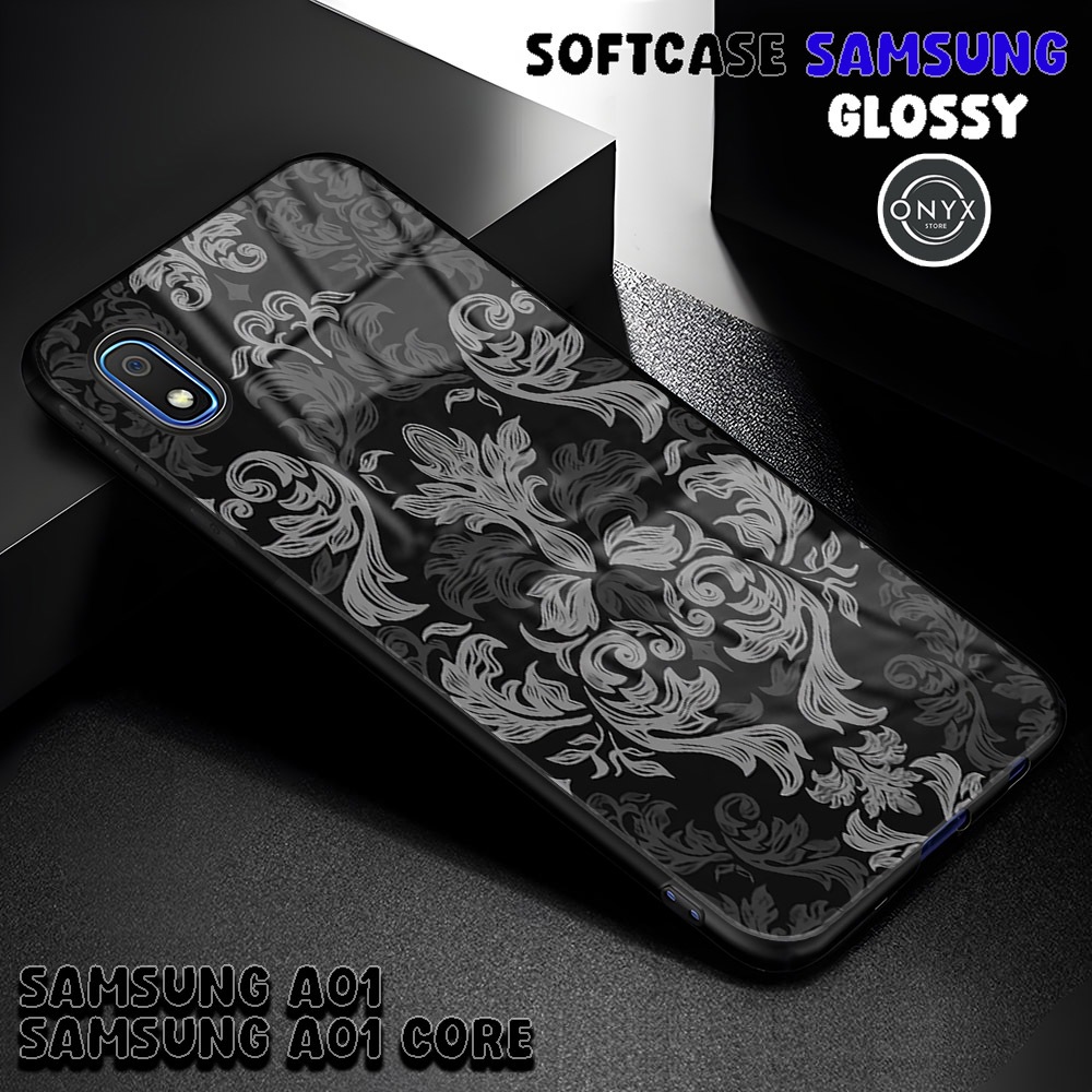 (AA22) Softcase SAMSUNG A01 | A01 CORE | BATIK | Kesing Samsung Murah Keren Lucu | Case Glossy Samsu