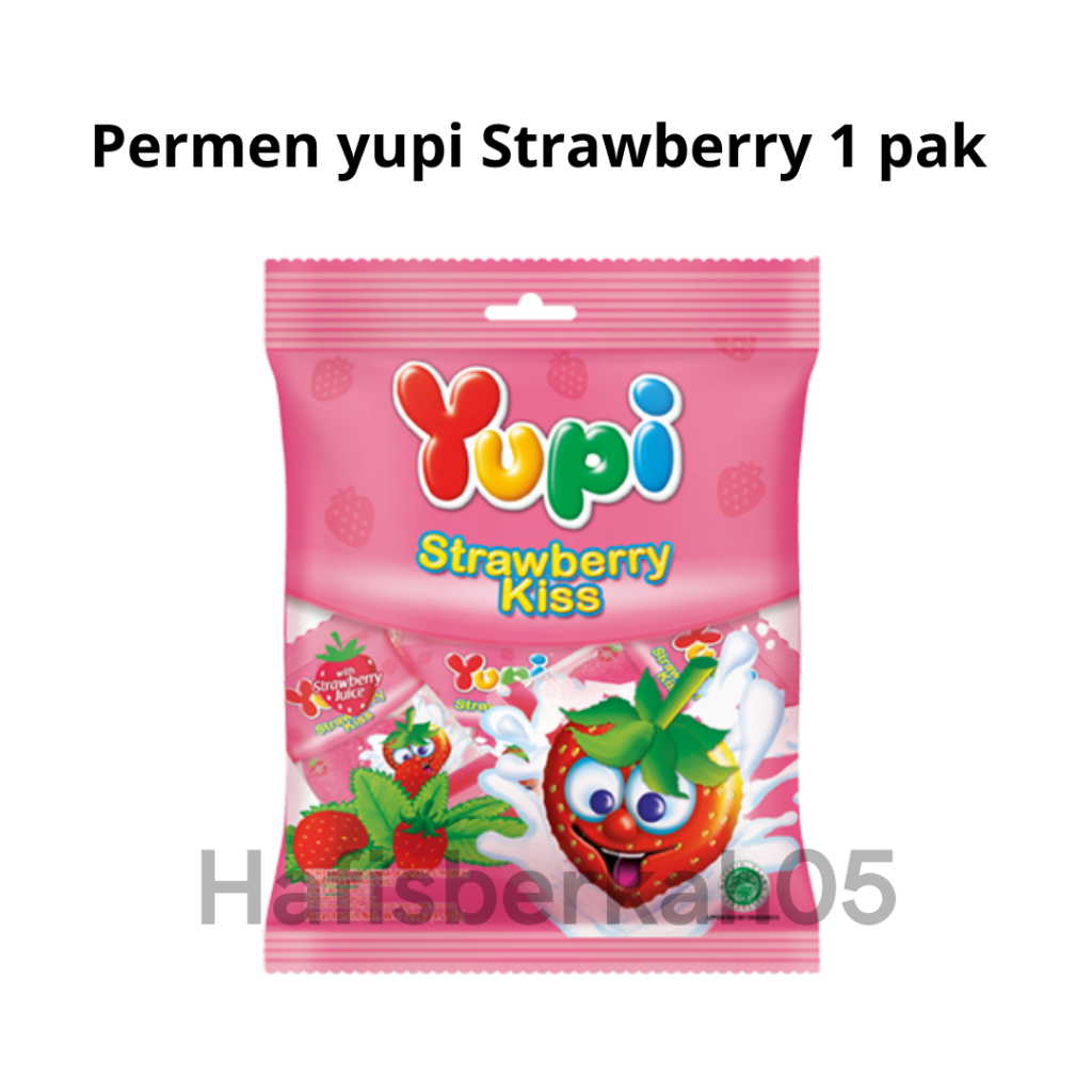 

PERMEN YUPI KISS STRAWBERRY - 120gr