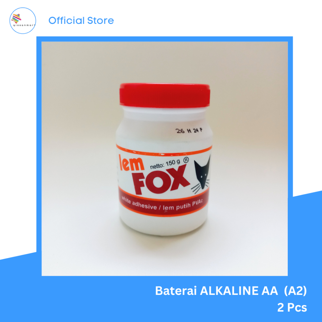 

Lem Fox Putih PVAC Original 150 Gram