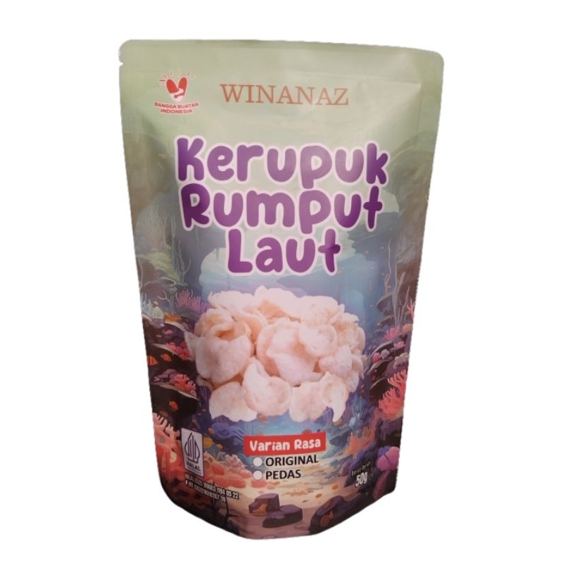 

Kerupuk rumput laut 'Winanaz'