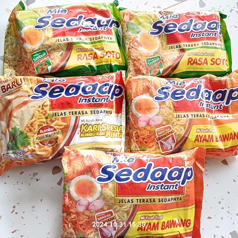 

Mi rebus sedap 5 cs all varian