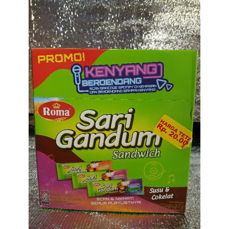 

Roma SariGandum Box Isi 10 pcs