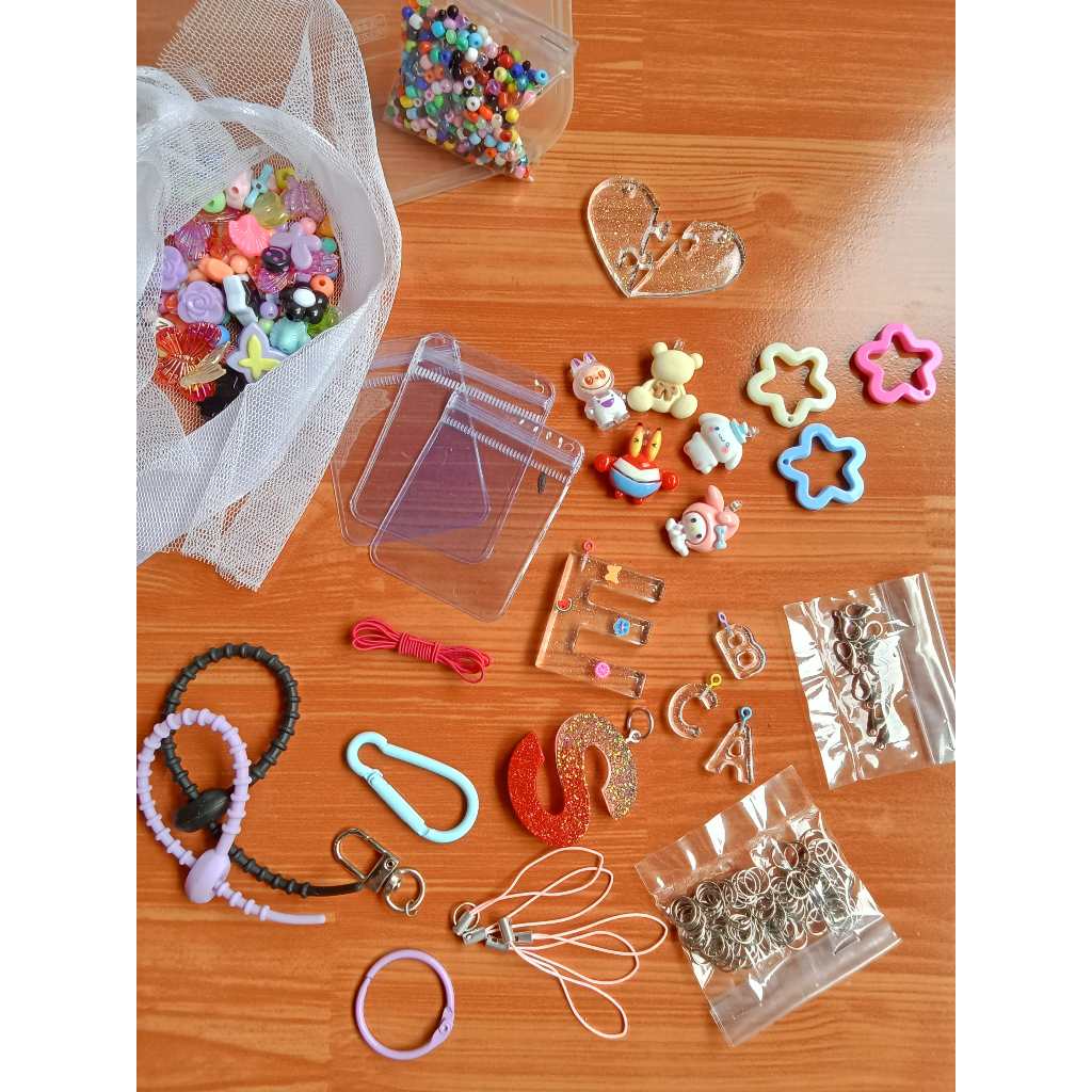 Manik Manik 1 Box DIY Manik Gantungan Tas