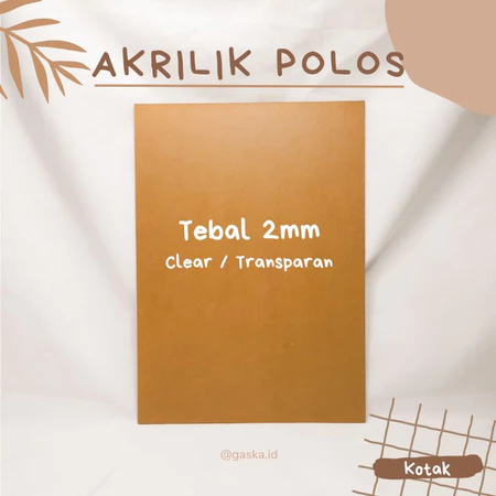 

Akrilik Lembaran Polos CLEAR Ukuran A4, A5, A6 | Cutting Akrilik kotak, Lengkung, Lingkaran, Abstrak | Ready Stock Akrilik potongan 2mm