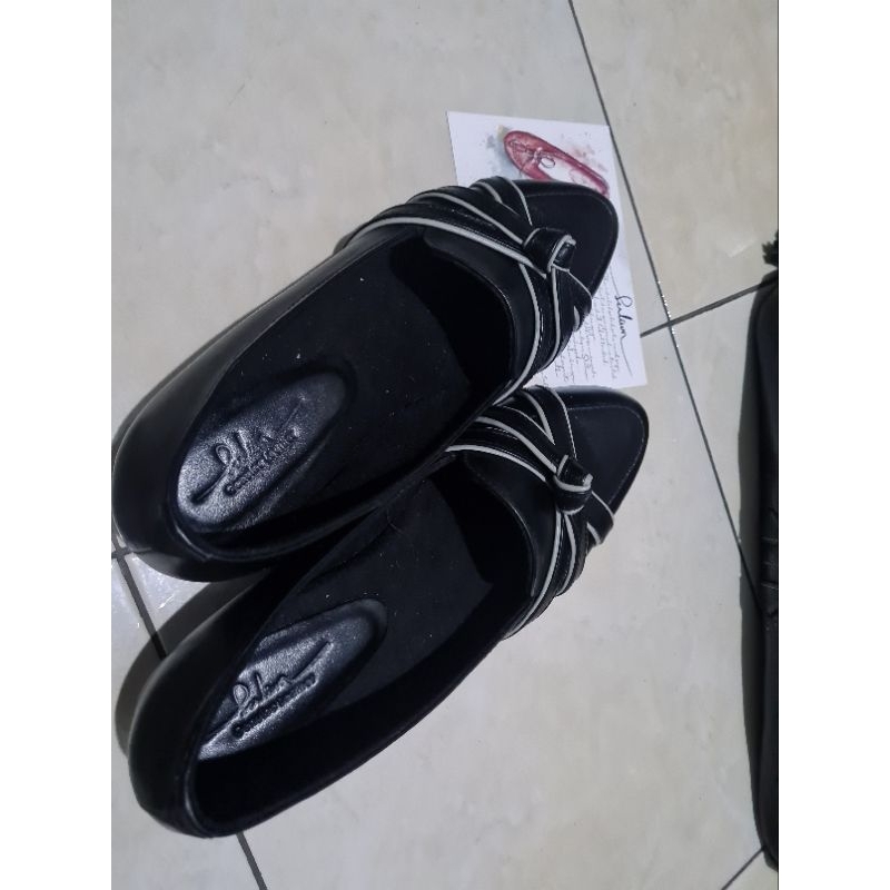 SEPATU KULIT WANITA/SEPATU KULIT ASLI/SEPATU SERLIUM/SEPATU DONNA