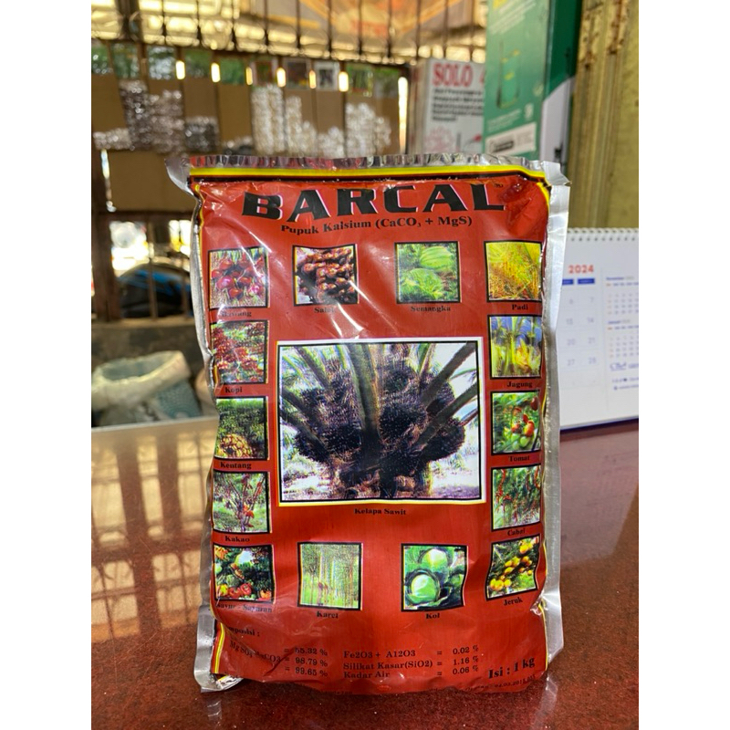Barcal Pupuk Kalsium (CaCO₄ + MgS)