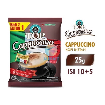 

Top Coffee Kopi Cappuccino 25 gr - 15 pcs/renceng