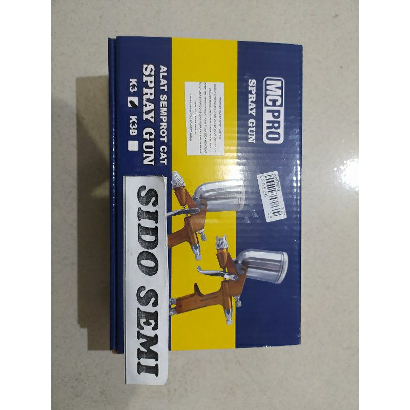 Spraygun + Tabung K3 MCPRO