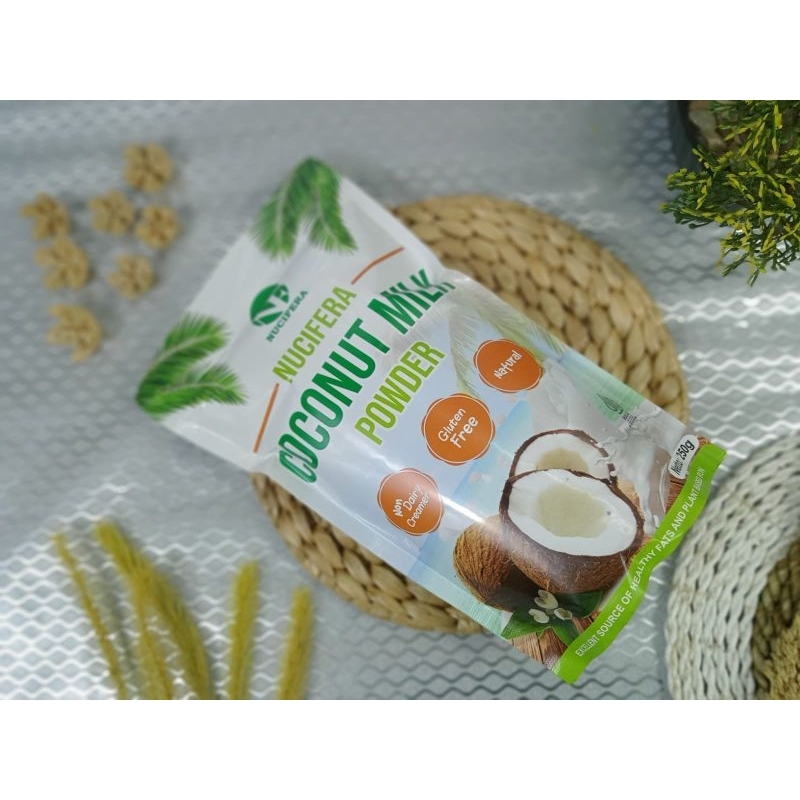 

Nucifera Coconut Milk Powder 250gr | Santan Bubuk | Gluten Free, Vegan, Non-GMO, Non-Sulfite, Non Bleaching Process