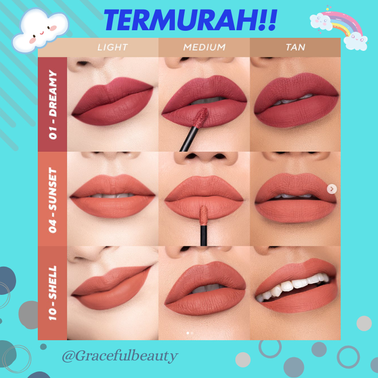 TERMURAH OMG Mattelast Lip Cream