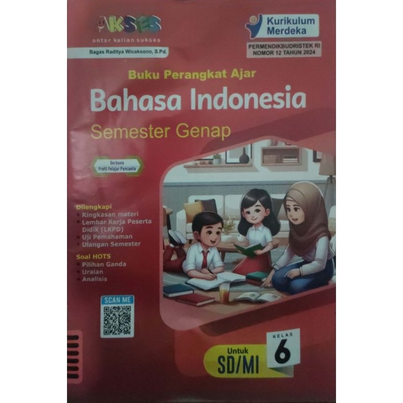 LKS AKSES BAHASA INDONESIA KELAS 6 SD SEMESTER 2