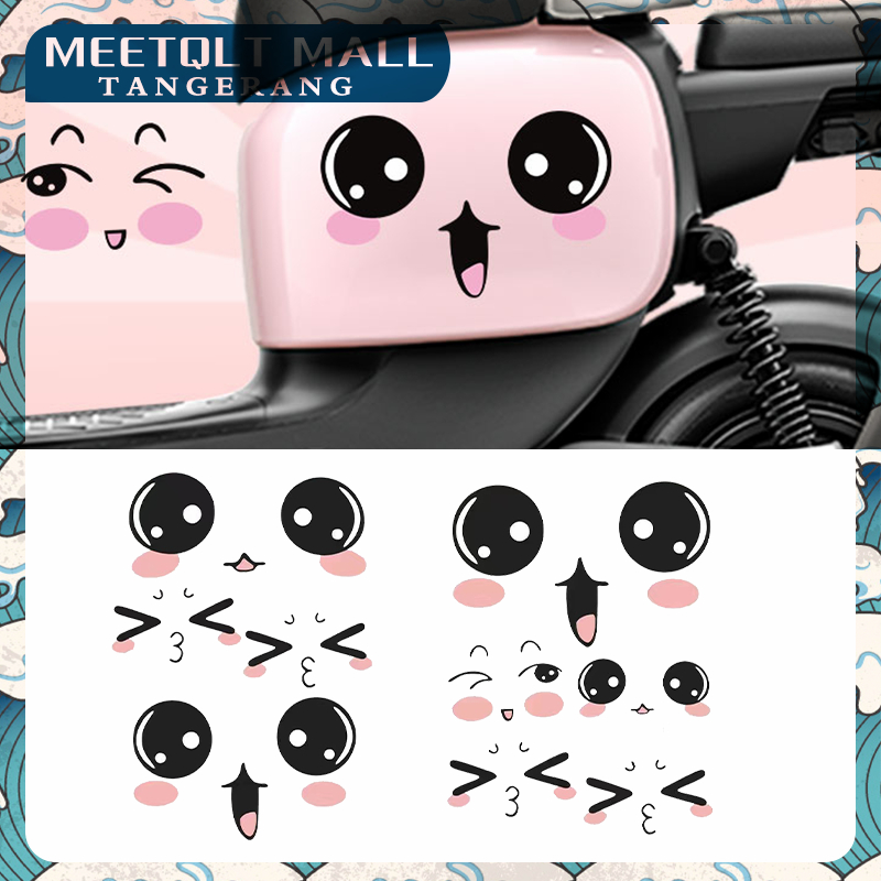 Stiker Kendaraan Listrik-Stiker Mobil Listrik Dekorasi-Stiker Bumper Mobil Listrik