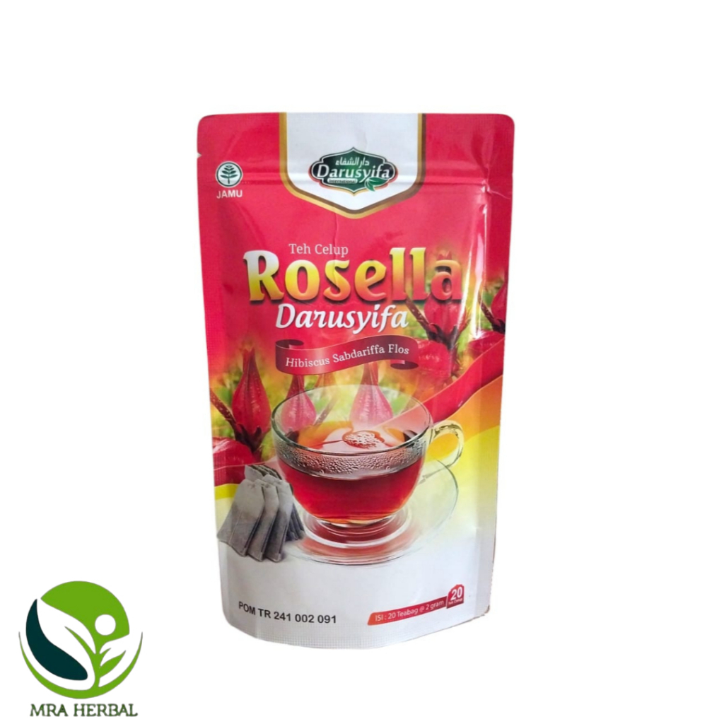 

BEST SELLER Teh Celup Rosella Darusyifa Original | Teh Celup Rosela Kemasan Pouch