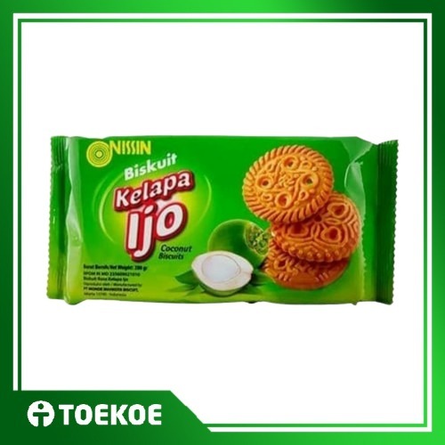 

TOEKOE Nissin Biskuit Kelapa Ijo 280gr