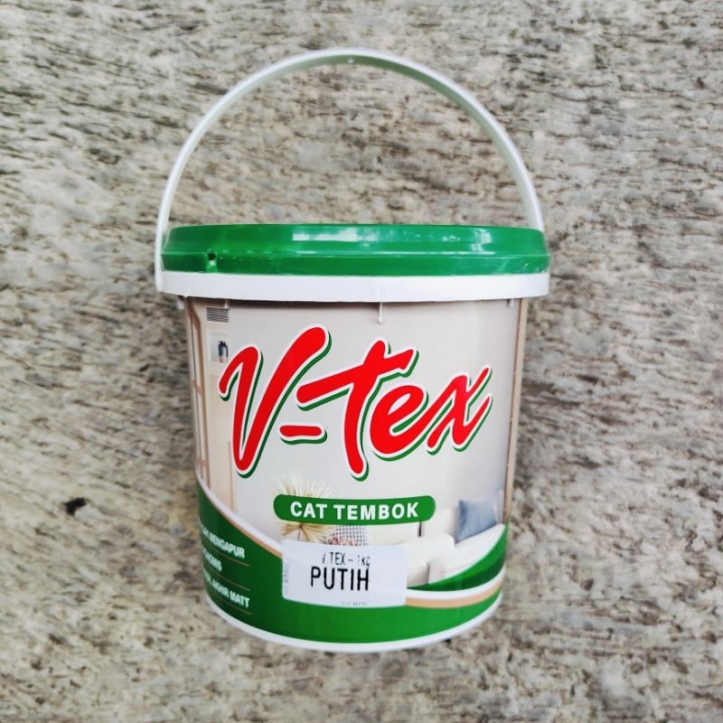Cat Tembok Vinyl Acrylic V-Tex 1 kg