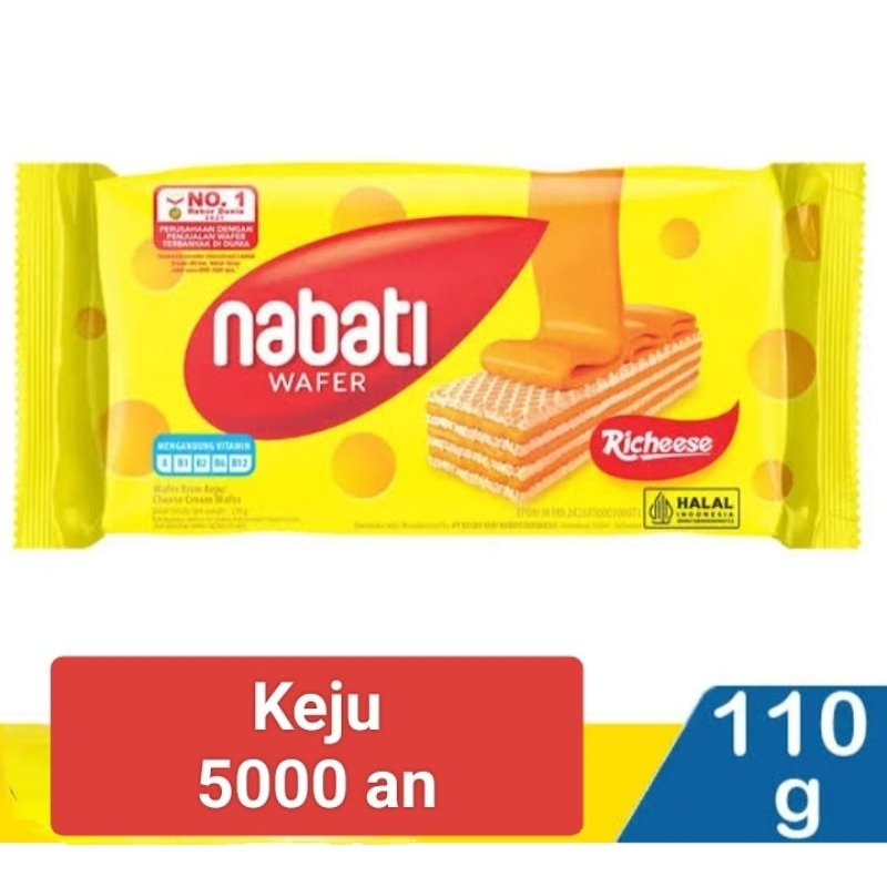 

Wafer Nabati 110 gram 5000 an