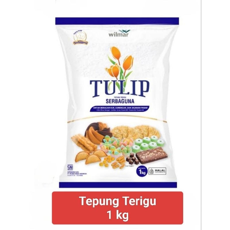 

Tepung Terigu Serba Guna Tulip 1 kg