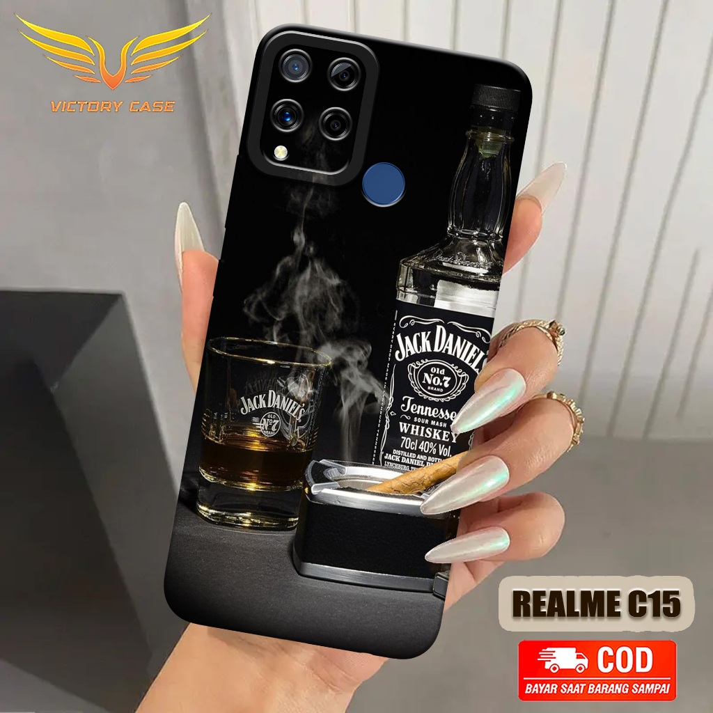 New Branded Case - Softcase Realme C15 Terbaru - Case Hp Realme C15 - Casing Realme C15 - Case Lentu