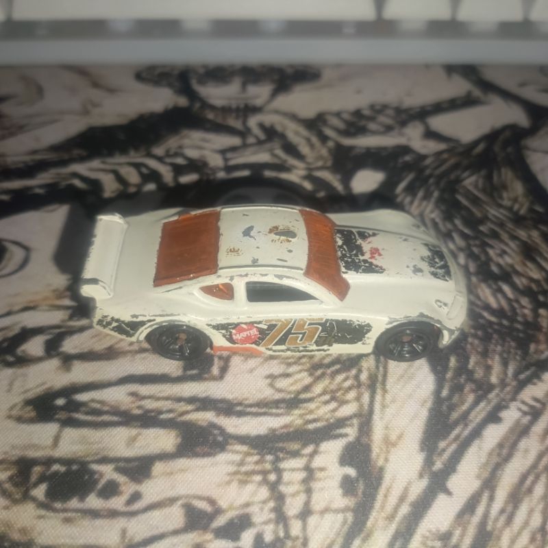Hot Wheels Circle Tracker Putih Loose/Bekas