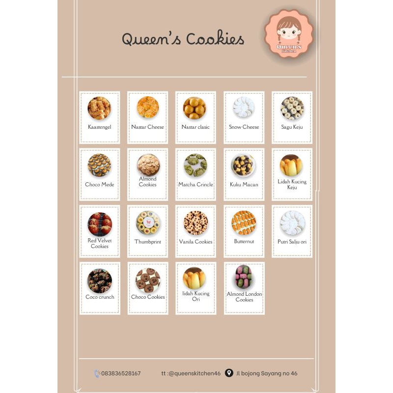 

Kue kering premium HAMPERS Natal